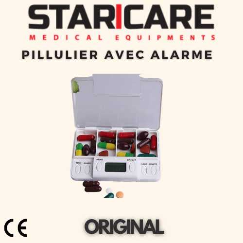 PILULIER AVEC ALARME